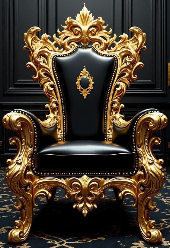 Luxury Singhasan Chair